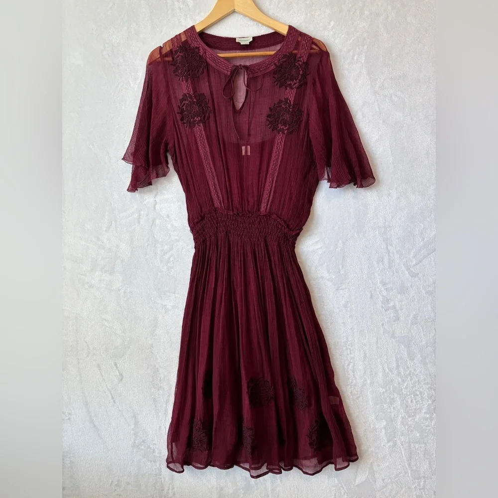 Sundance sheer Arolyn Dress size‎ small